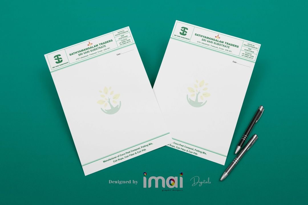 imai letter pad design